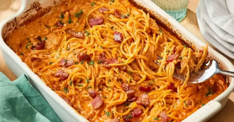 Foto da receita de Gratinado de Massa com Bacon Cremoso