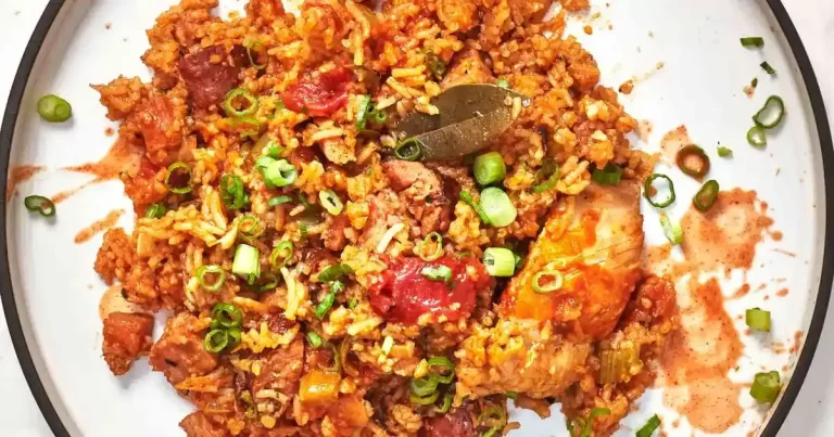 Foto da receita de Jambalaya de Frango e Linguiça
