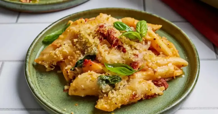 Foto da receita de Macarrão Assado de Frango