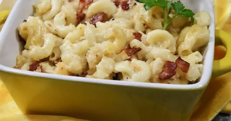 Foto da receita de Macarrão com Queijo e Bacon