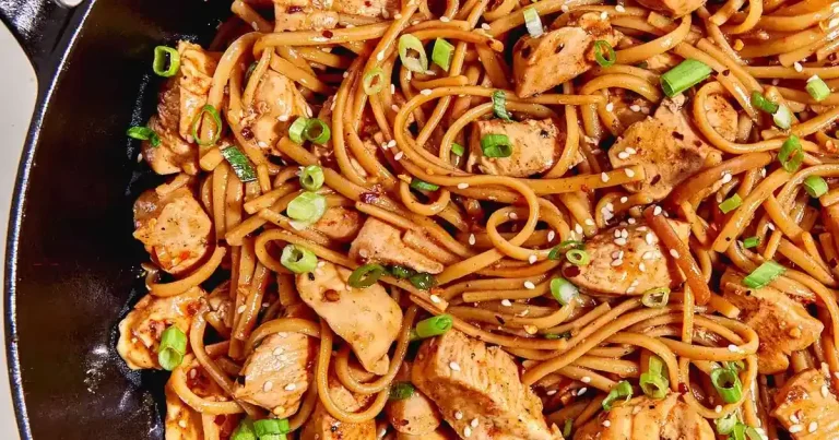 Foto da receita de Macarrão de Soja Picante com Frango