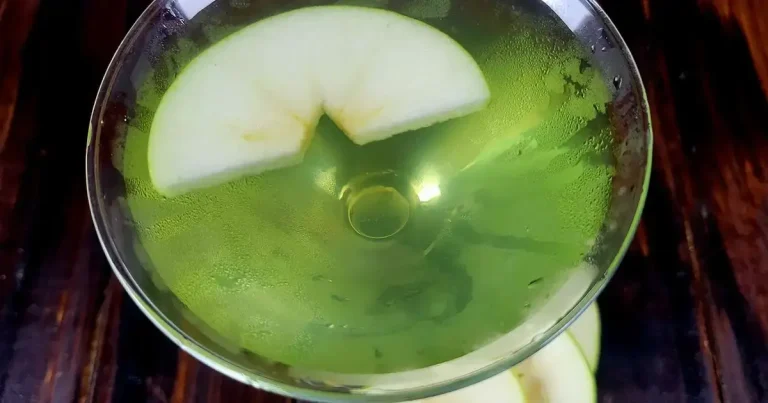 Foto da receita de Martini de Maçã Verde