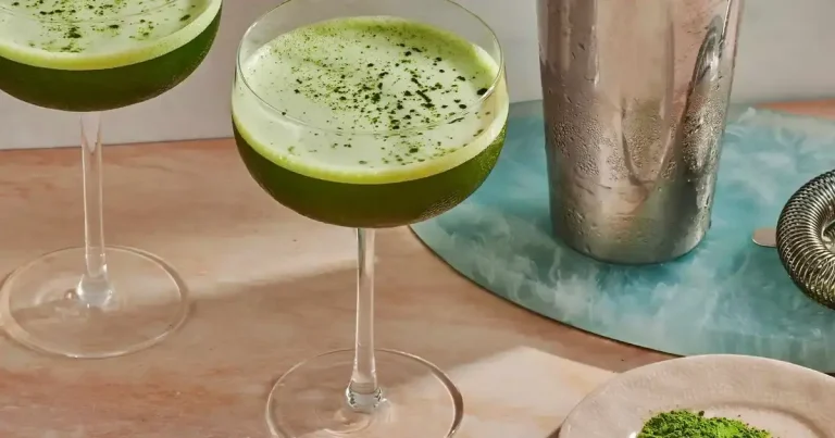Foto da receita de Martini de Matcha