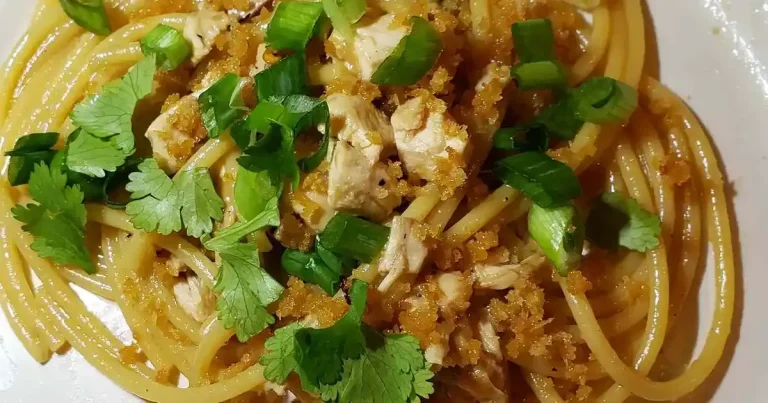 Foto da receita de Massa com Manteiga de Soja e Frango