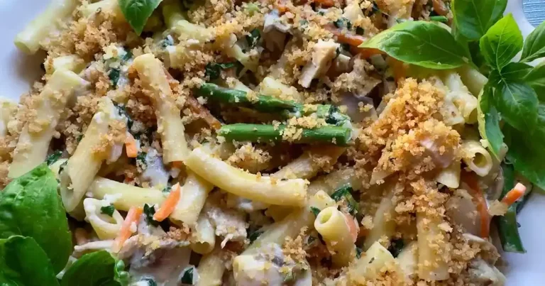 Foto da receita de Massa Cremosa de Frango e Legumes em Uma Só Panela