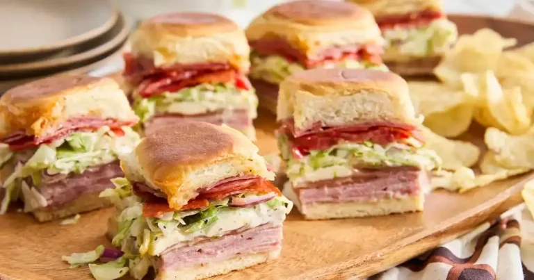 Foto da receita de Mini Hambúrgueres Grinder