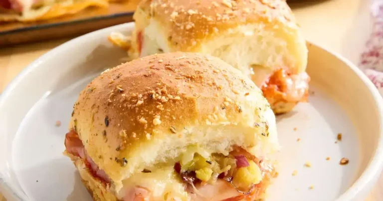 Foto da receita de Mini Pizzas Havaianas