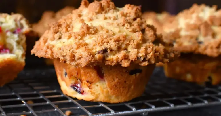 Foto da receita de Muffins de Ameixa com Streusel