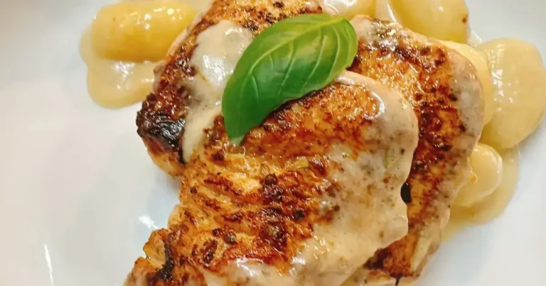 Foto da receita de Nhoque de Frango com Limão
