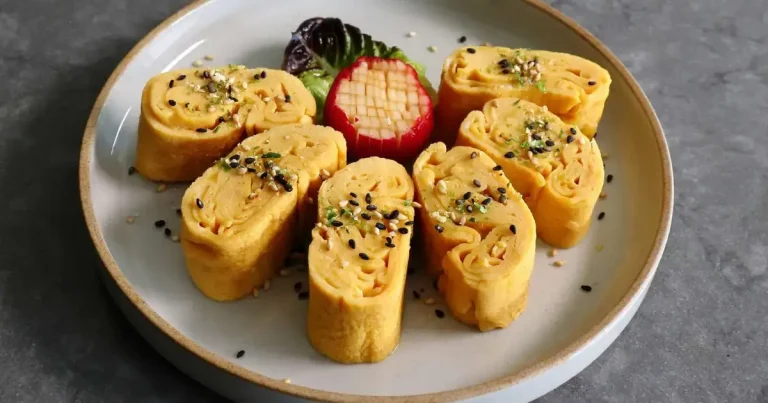 Foto da receita de Omelete Rolada à Moda Japonesa