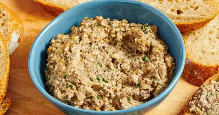 Foto da receita de Pâté de Cogumelos