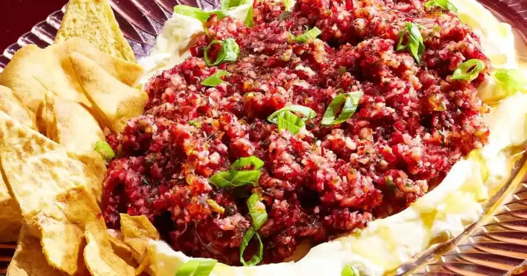Foto da receita de Patê de Cranberry com Jalapeño