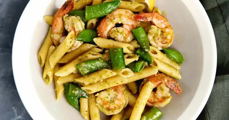 Foto da receita de Penne com Pesto de Camarão