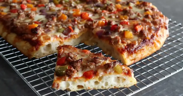 Foto da receita de Pizza à Moda Romana