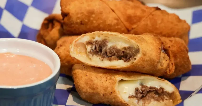 Foto da receita de Rolinho Primavera de Cheesesteak de Philly