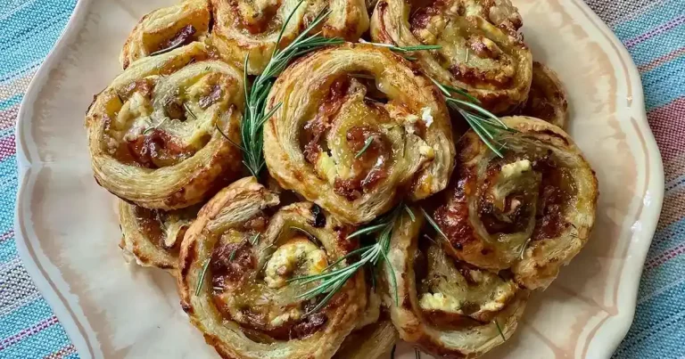 Foto da receita de Rolos de Figo com Presunto e Queijo de Cabra