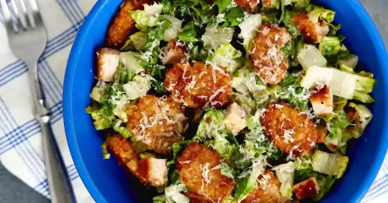 Foto da receita de Salada Caesar Crocante de Batata