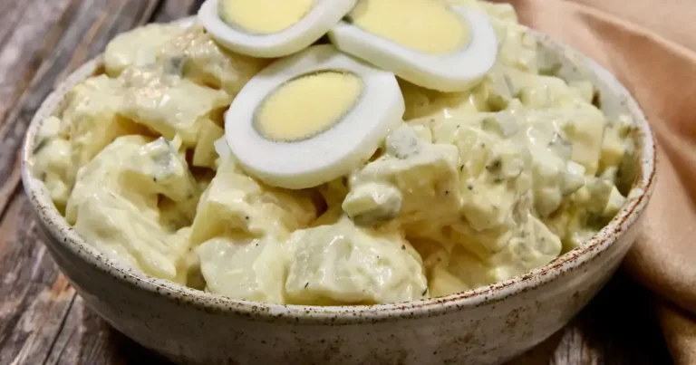 Foto da receita de Salada de Batata Alemã Cremosa com Endro