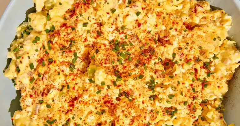 Foto da receita de Salada de Batata com Ovos Recheados
