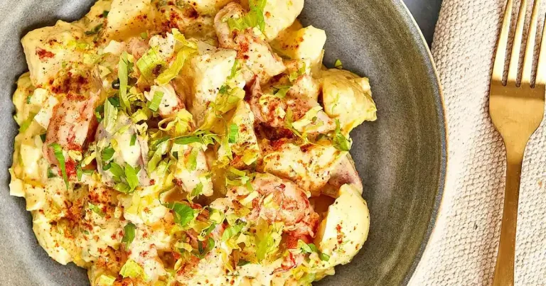 Foto da receita de Salada de Camarão e Batata do Baixo País