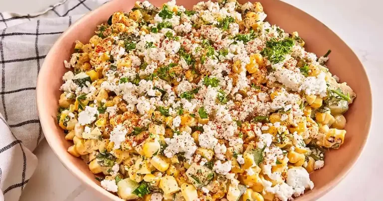 Foto da receita de Salada de Milho de Rua ao Estilo Grego