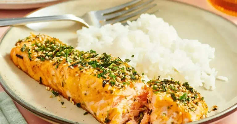 Foto da receita de Salmão Furikake