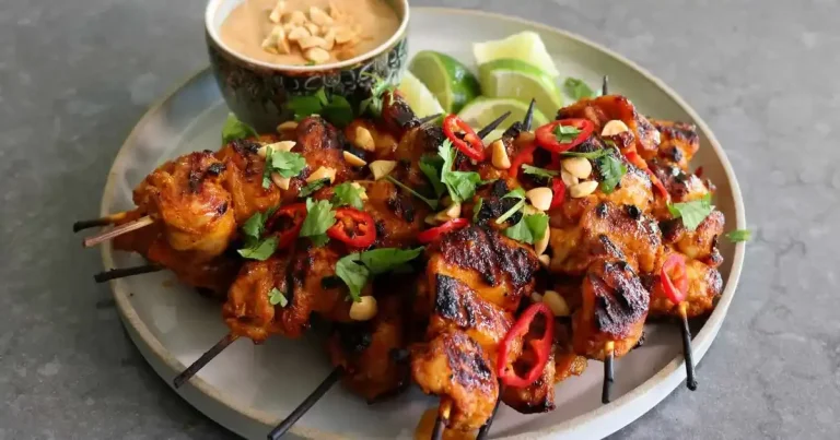 Foto da receita de Satay de Frango