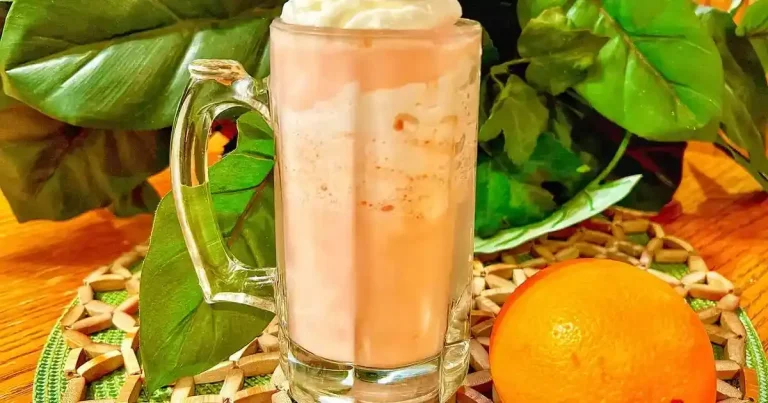 Foto da receita de Shake de Creme de Laranja