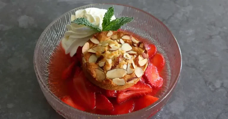 Foto da receita de Shortcake de Morango com Frangipane