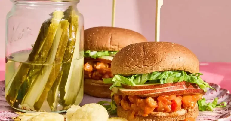 Foto da receita de Sloppy Joes de Peru com Peras