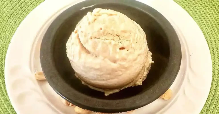 Foto da receita de Sorvete de Creme de Leite com Manteiga de Amendoim