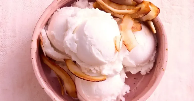 Foto da receita de Sorvete de Leite de Coco