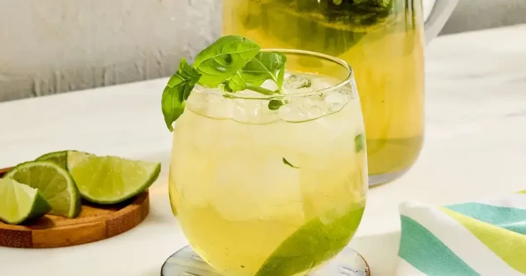 Foto da receita de Spritz de Manjericão com Limoncello