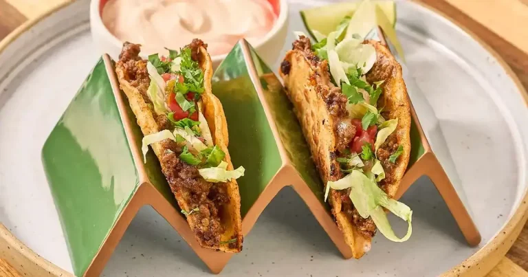 Foto da receita de Tacos Crocantes de Carne Moída Frita