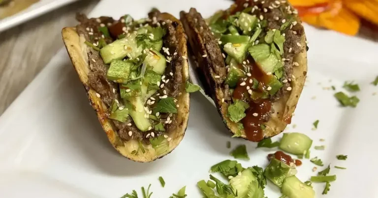 Foto da receita de Tacos de Bolinho Amassado