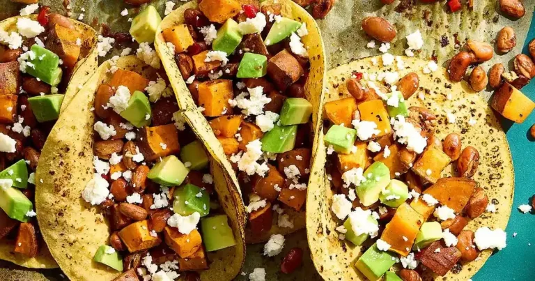 Foto da receita de Tacos de Café da Manhã com Batata Doce e Laranja