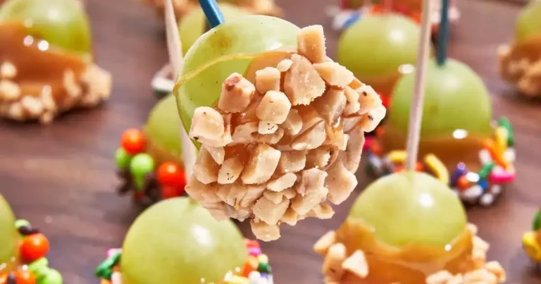 Foto da receita de Uvas com Caramelo e Maçã