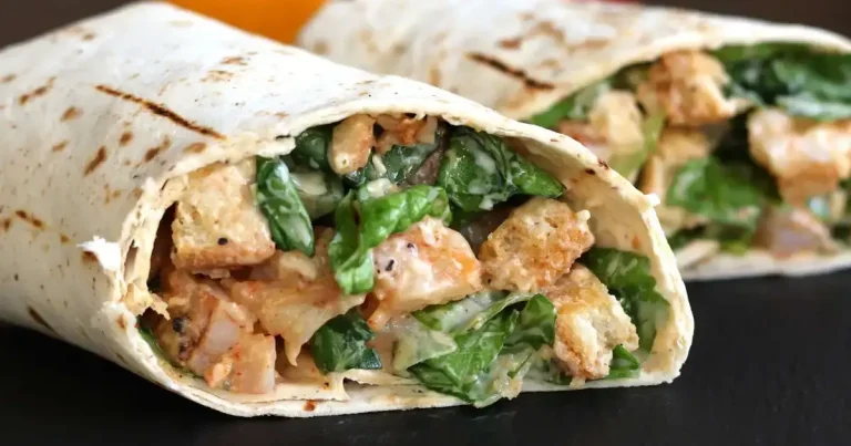 Foto da receita de Wraps de Camarão Grelhado à Caesar