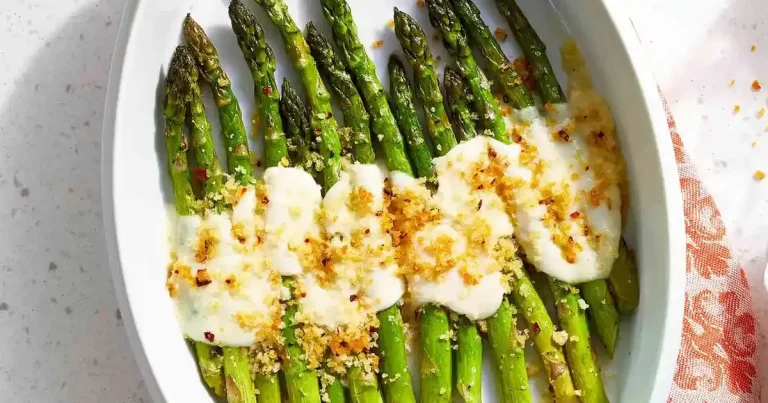 Foto da receita de Aspargos com Panko e Mozarela Fresca