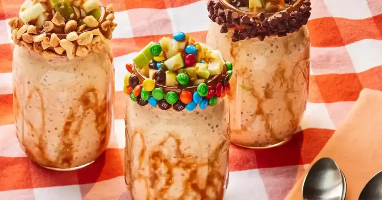 Foto da receita de Aveia de Maçã Caramelizada de Um Dia para o Outro