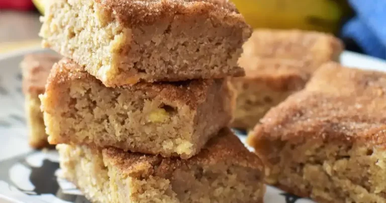 Foto da receita de Barras de Banana Snickerdoodle