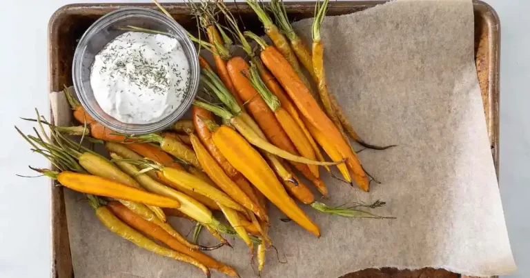 Foto da receita de Batatas Fritas de Cenoura Assadas