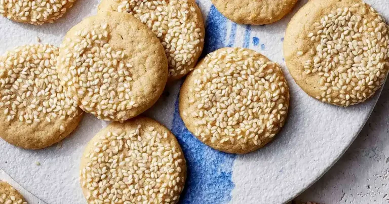 Foto da receita de Biscoitos de Manteiga de Tahine