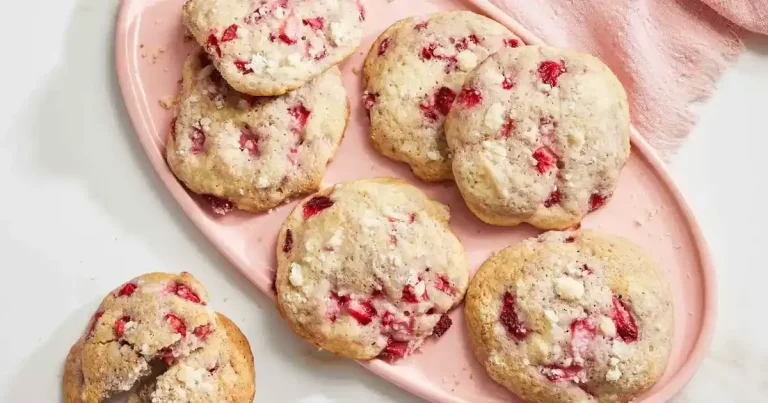 Foto da receita de Biscoitos de Morango com Creme