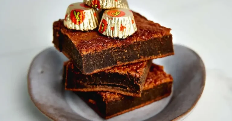 Foto da receita de Brownies de 2 Ingredientes com Reeses