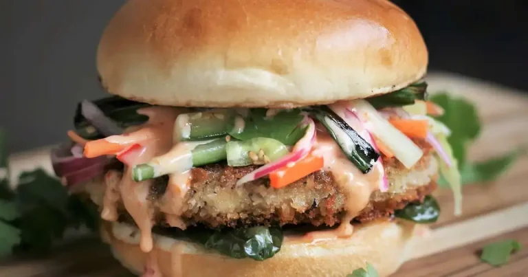 Foto da receita de Burger de Frango Batido Bang Bang