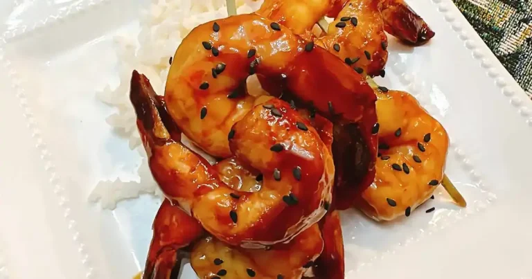 Foto da receita de Camarão com Mel Picante
