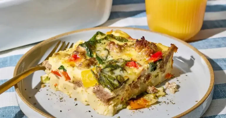 Foto da receita de Casserole de Café da Manhã para Deixar de um Dia para o Outro