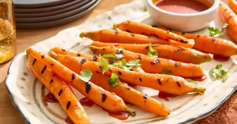 Foto da receita de Cenouras Grelhadas com Mel Picante