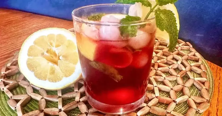 Foto da receita de Chá Doce de Julep de Menta